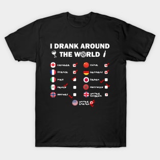 EPCOT I Drank Around The World T-Shirt